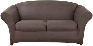 Sure Fit SureFit Home Decor Ultimate Stretch Leather Sofa Cushion Cover, Brown