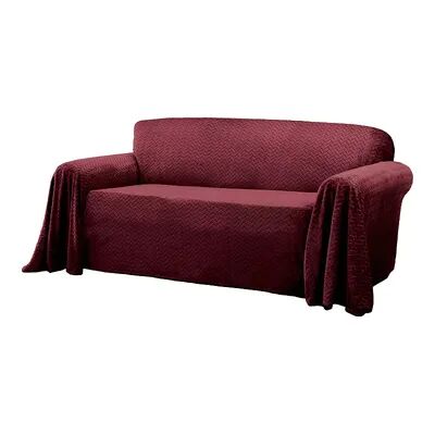 Jeffrey Home Mason Furniture Sofa Slip, Red