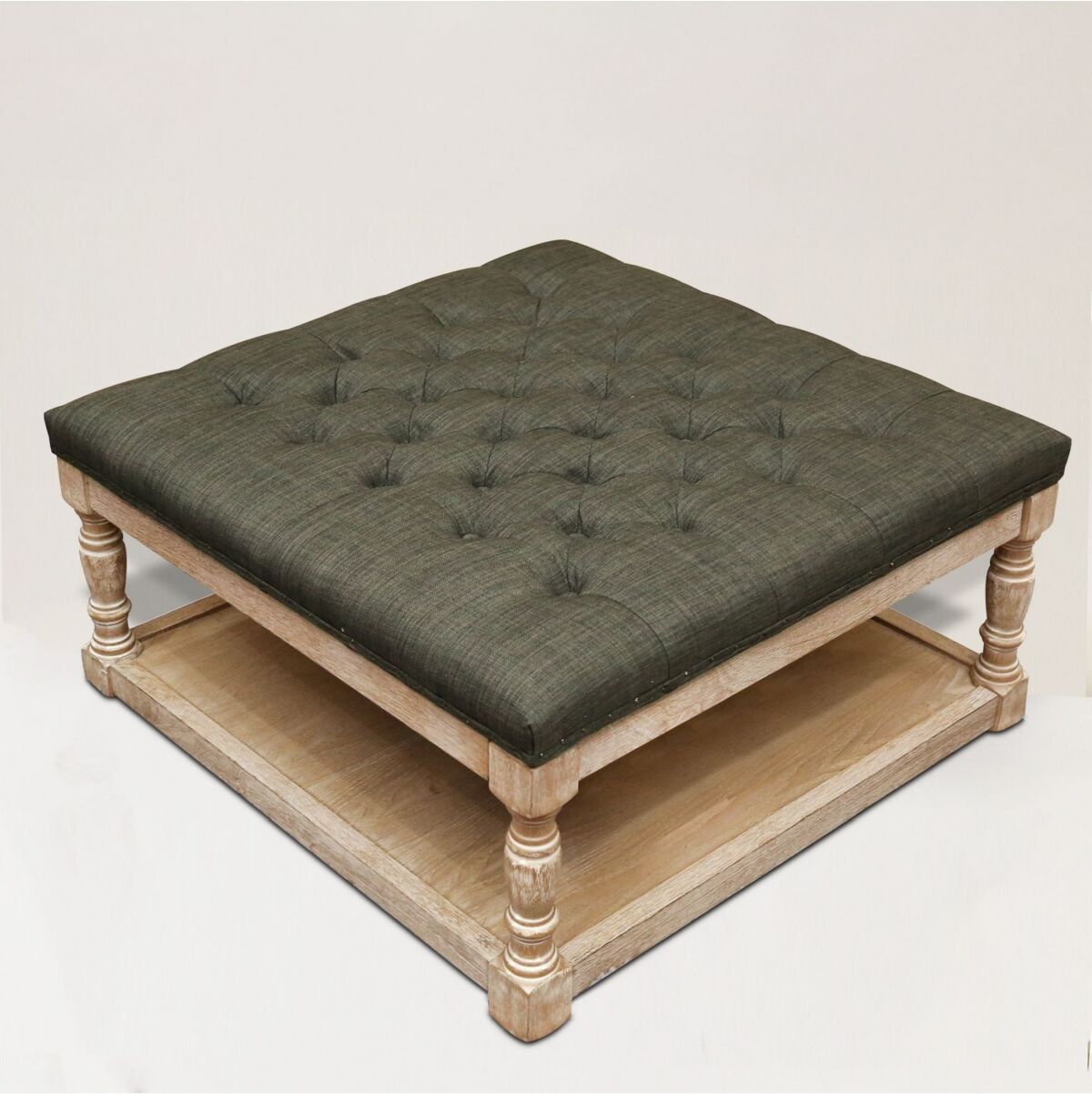 Home Accessories Cairona Indoor Ottomans - Gray