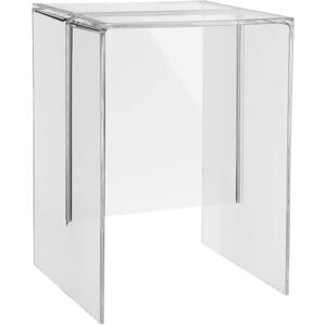 Kartell - Max-Beam Hocker/Beistelltisch, transparent-glasklar