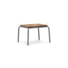 Normann Copenhagen Tisch Robinie 55x45 grau