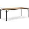 Normann Copenhagen Tisch Robinie 90x200 schwarz