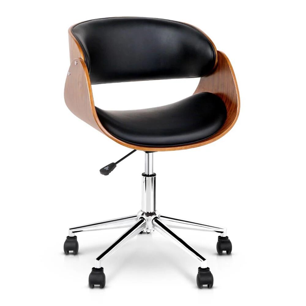 Artiss PU Leather Curved Office Chair