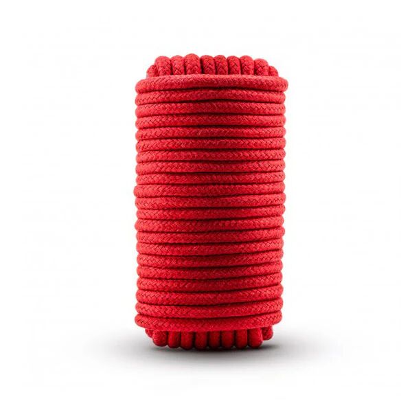 Blush 10M Temptasia Bondage Rope Red