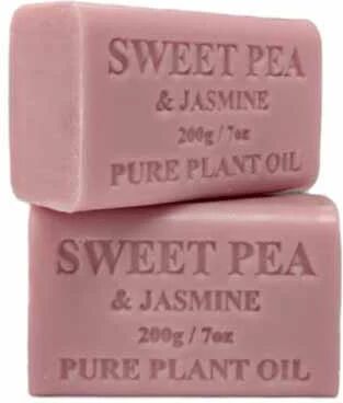 Unbranded 2 Pcs 200G Plant Oil Soap Sweet Pea Jasmine