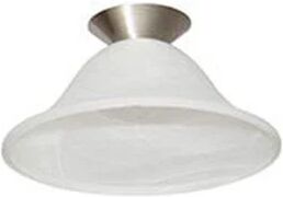 Oriel Lighting 30 Cm Alabaster Glass Pana Diy