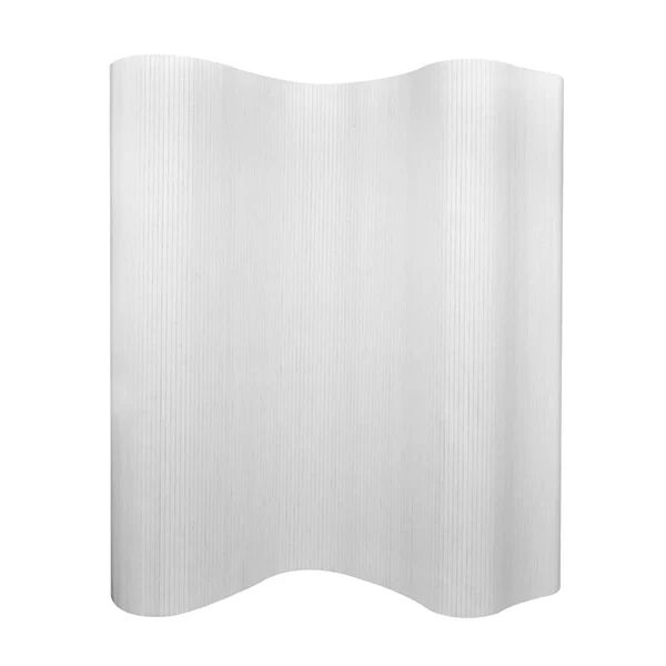 Unbranded Room Divider Bamboo White 250X165 Cm
