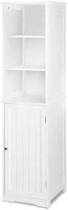 Artiss Bathroom Tallboy Storage Cabinet Laundry Cupboard