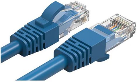 Cruxtec Blue Cat6 Utp Rj45 To Rj45 Network Cable