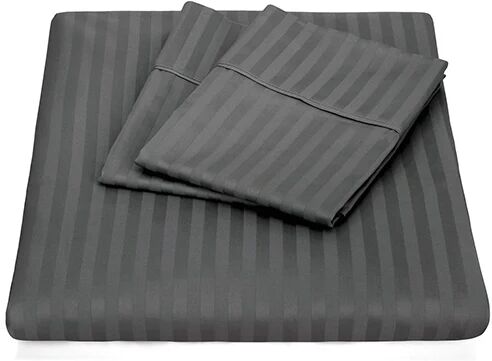 Kensington Egyptian Cotton Sheet Set Stripe Hotel Grade Double