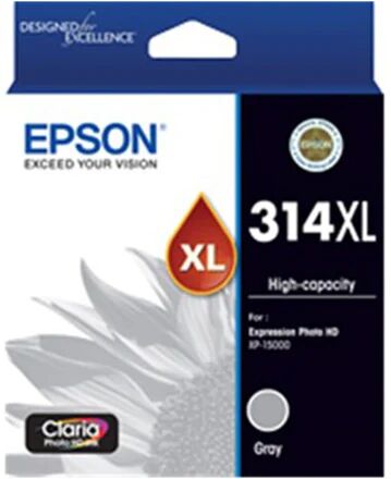 Epson 314Xl Gray Ink Claria Photon Hd