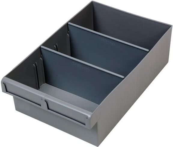 Fischer Plastic Grey 300Mm Large Parts Tray