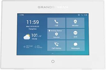 Grandstream Integrated Sip Intercom On Wall