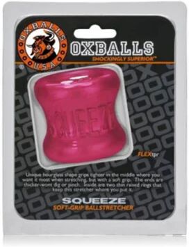 OxBalls Squeeze Ball Stretcher Hot Pink