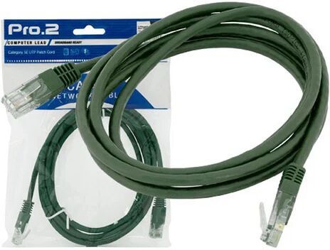 Pro.2 Pro 2 Green CAT5E Patch Lead