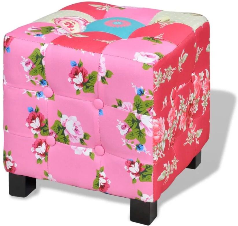 Unbranded Patchwork Foot Stool