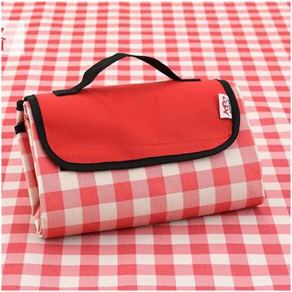 Unbranded Portable Red Beach Mat