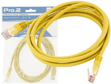 Pro.2 Pro 2 Yellow CAT5E Patch Lead