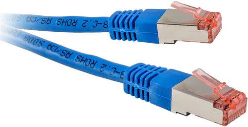 Pro2 3M Blue Cat6A Patch Shielded Cable