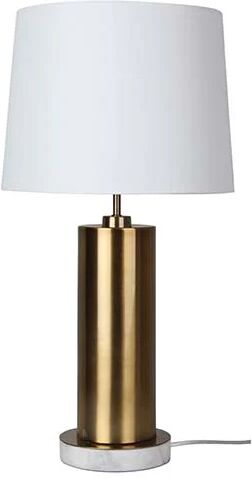 Oriel Lighting Scandi Table Lamp In Antique Brass