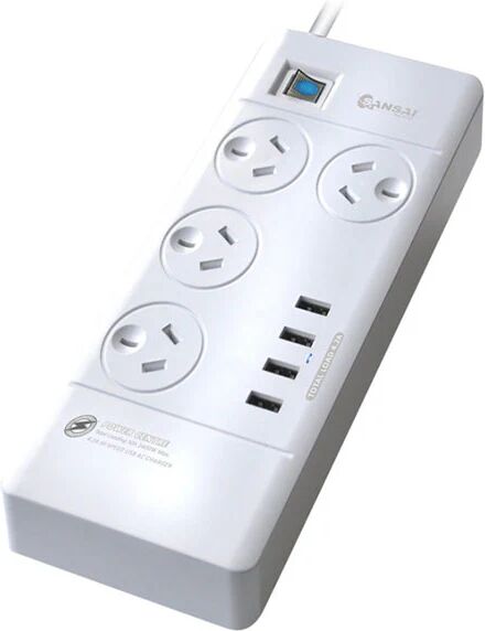 Sansai 4 Way Power Board With Usb