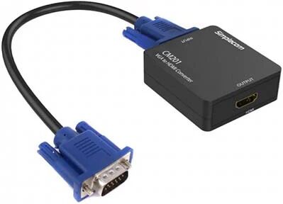 Simplecom Cm201 Full Hd 1080P Vga To Hdmi Converter With Audio