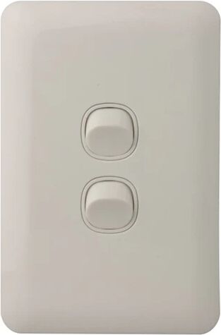 Transco Super Slim Double Light Switch