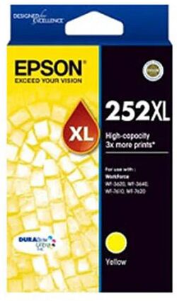 Epson 252Xl High Capacity Durabrite Ultra Ink For Workforce Pro