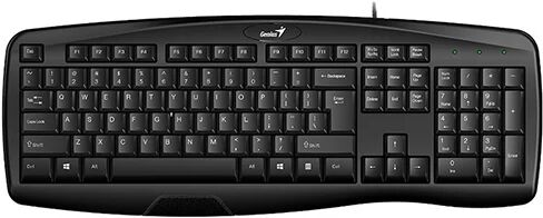 Genius Kb 128 Spill Resistant Usb Ergonomic Keyboard