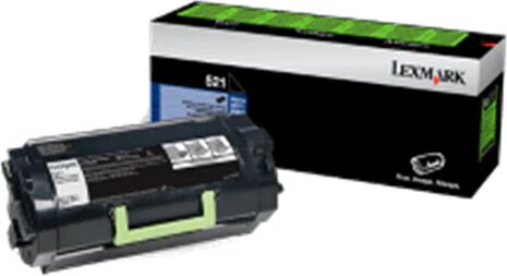 Lexmark 523He Blk High Yield Toner Cart 25K