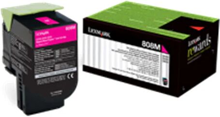 Lexmark 808Xme Magenta Extra High Yield Corporate Toner Cartridge