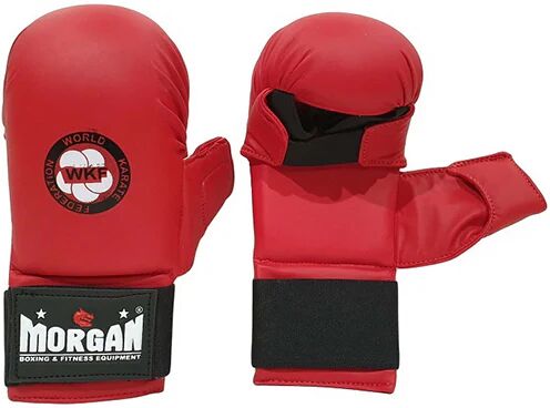 Morgan Sports Morgan Wkf Style Karate Gloves Red