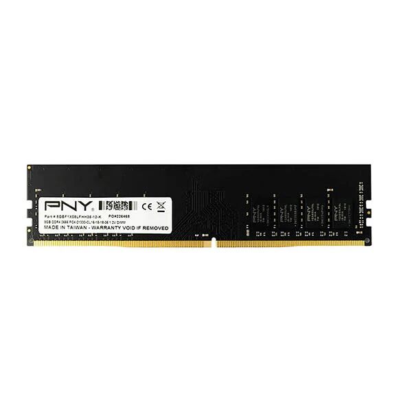 PNY 8G Ddr4 2666Mhz Desktop Memory Md8Gsd42666Bl