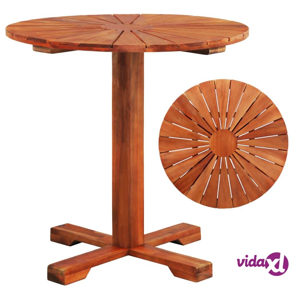 vidaXL Bistro Table 70x70 cm Solid Acacia Wood