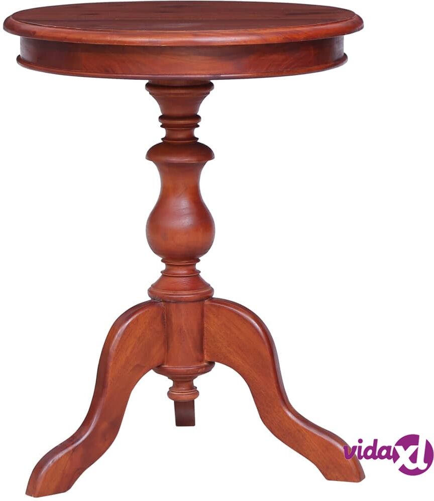 vidaXL Side Table Brown 50x50x65 cm Solid Mahogany Wood