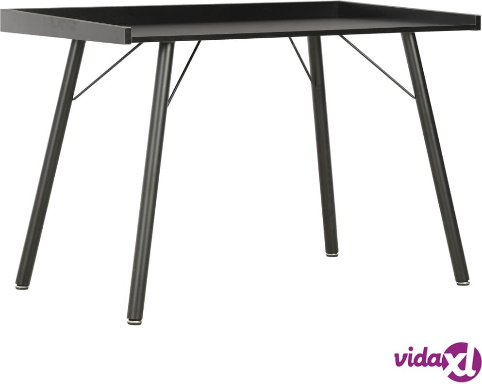 vidaXL Desk Black 90x50x79 cm