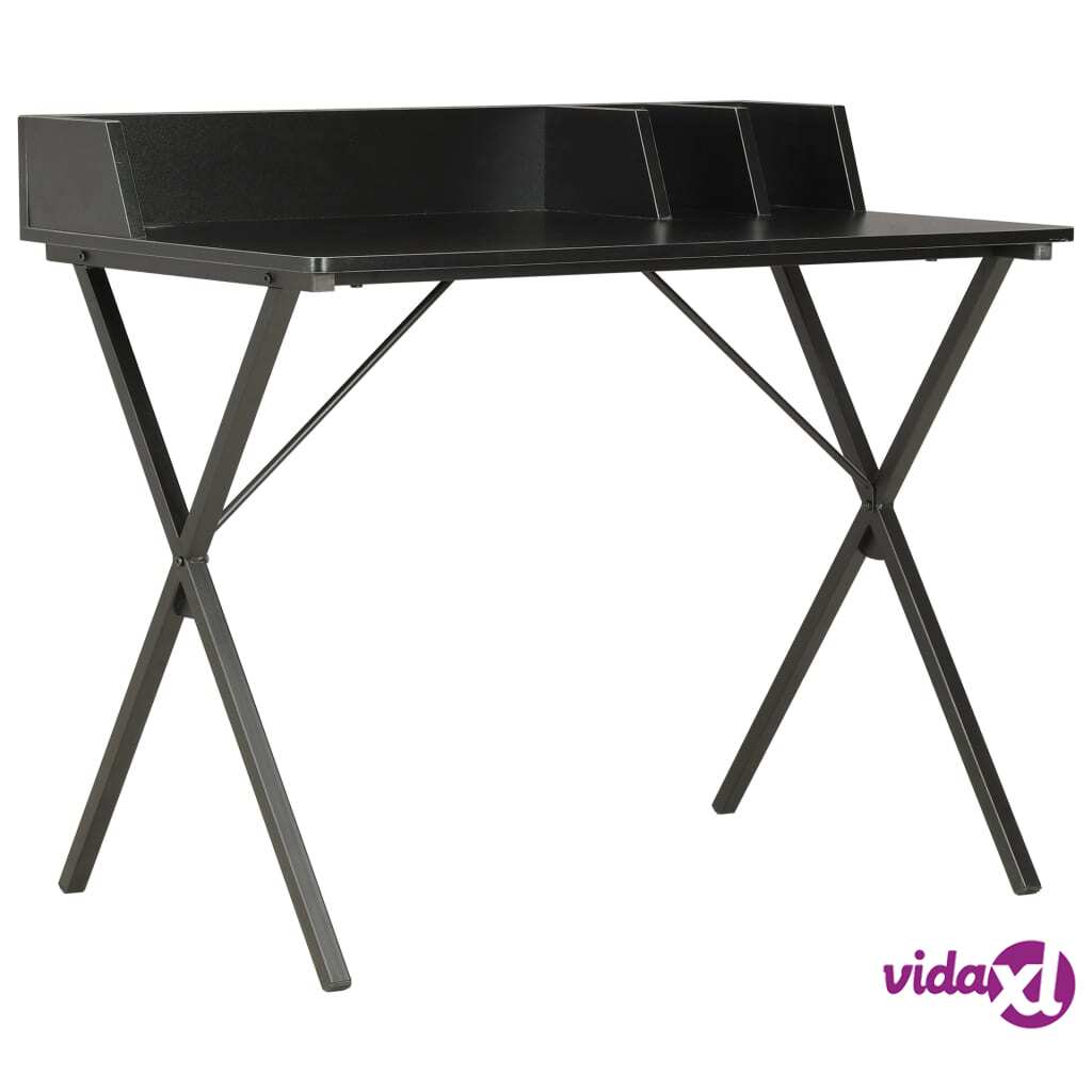vidaXL Desk Black 80x50x84 cm