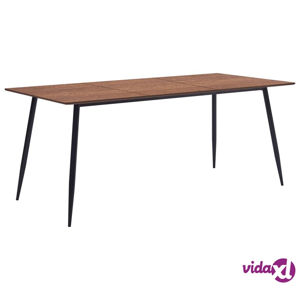 vidaXL Dining Table Brown 180x90x75 cm MDF