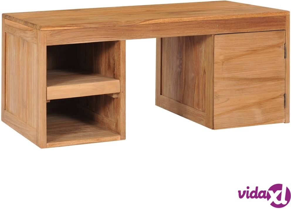 vidaXL Coffee Table 90x50x40 cm Solid Teak Wood