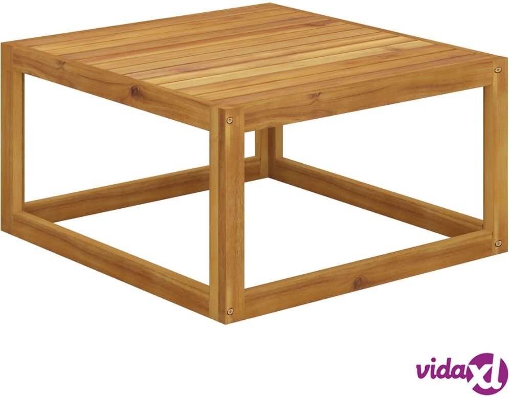 vidaXL Coffee Table 68x68x29 cm Solid Acacia Wood