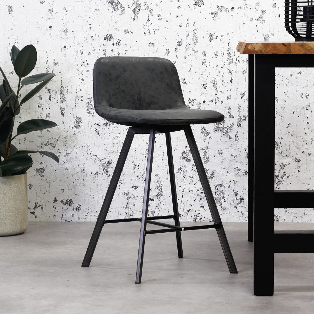 Dimehouse Tabouret De Bar Gris  - Riga