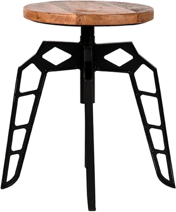 LABEL51 Tabouret Pebble 35x52 cm Noir