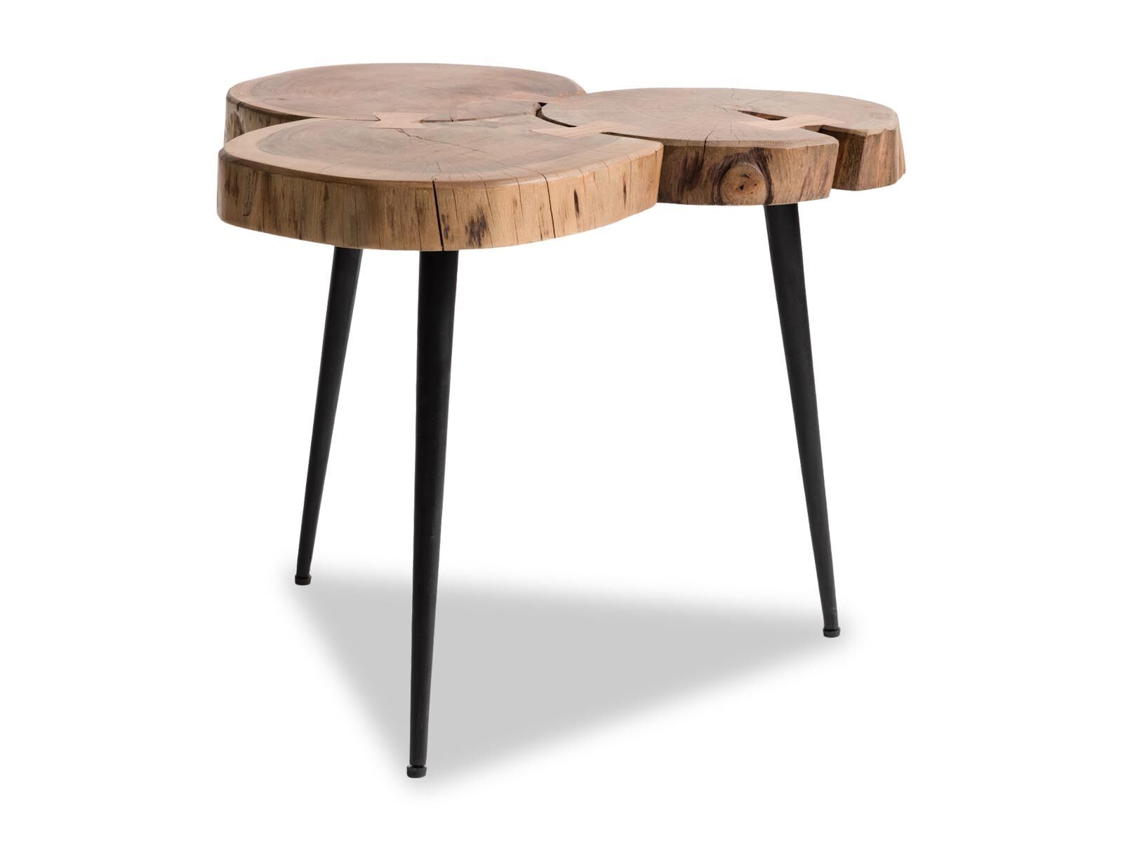 Acaza Table basse gigogne JIMO bois recyclé