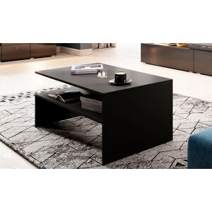 Helvetia Couchtisch »Athens«, Breite ca. 100 cm schwarz matt + schwarz Größe