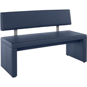Home affaire Sitzbank »Charissa«, mit Lehne, Breite 140, 160 oder 180 cm dunkelblau Größe