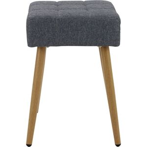 INOSIGN Hocker »Louise«, (1 St.), quadratische Sitzfläche in 32 cm Anthrazit Größe