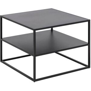 AC Design Beistelltisch »Newton 60 x 60 x 45 cm Schwarz« Schwarz Größe