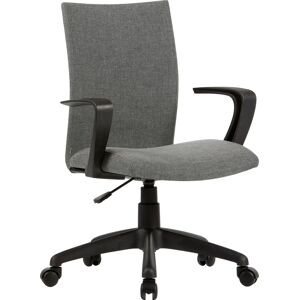 byLIVING Bürostuhl »Sit«, Webstoff, Webstoff in grau grau/schwarz + schwarz Größe
