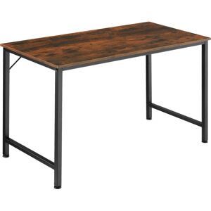 tectake Schreibtisch Jenkins - Industrial Holz dunkel, rustikal, 140 cm