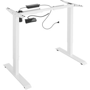 tectake Tischgestell elektrisch höhenverstellbar Memory-Funkt. 85-129x65x71-121cm - weiss